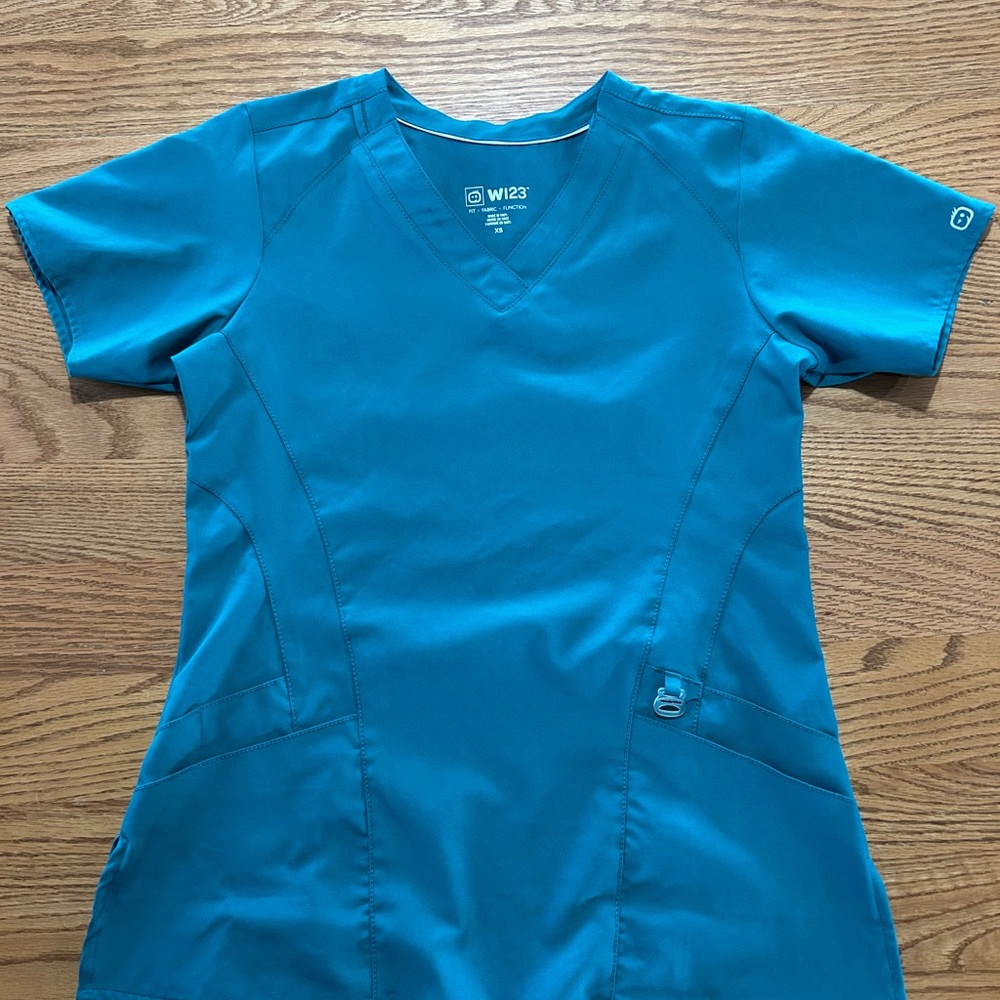 WonderWink Hunter Green Women's Scrub Top XS